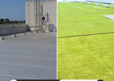 Rooftop Artificial Grass Installation Cape Town