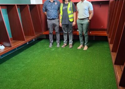Indoor Artificial Grass Installation